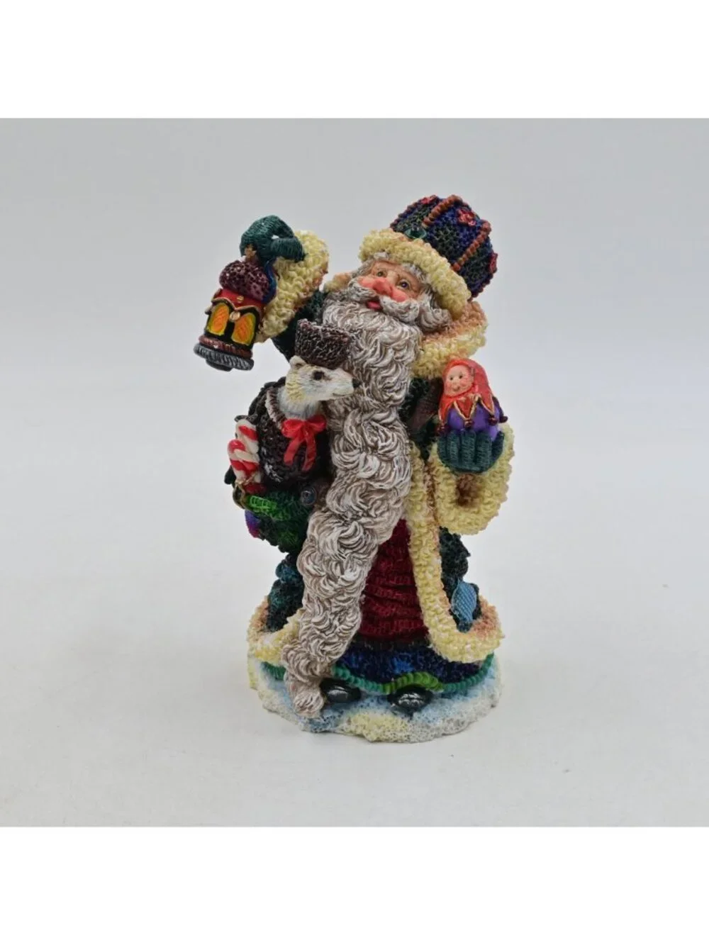 Possible Dreams Crinkle Claus Teddy Russian Santa #659073 Vintage 1998 - Picture 2 of 8